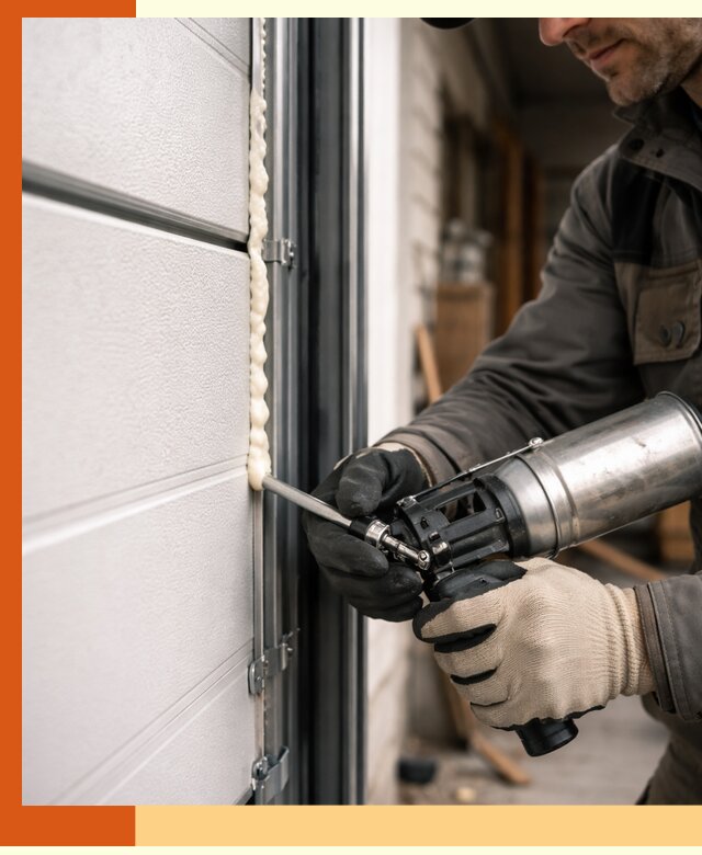 Заполнение пустот ворот в Владимире профессионально и герметично